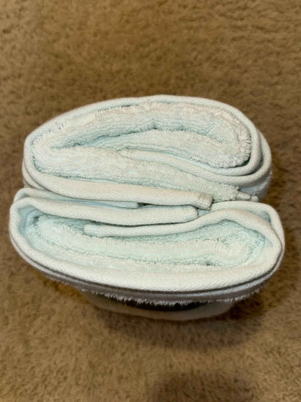 kate spade Cotton Hand Towels - Light Turquoise